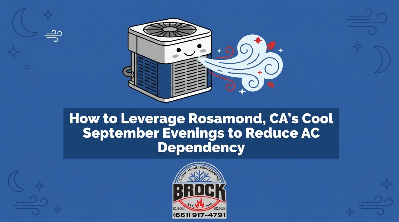 HVAC Blog 2 How to Leverage Rosamond, CA's Cool September Evenings to Reduce AC Dependency — featured image